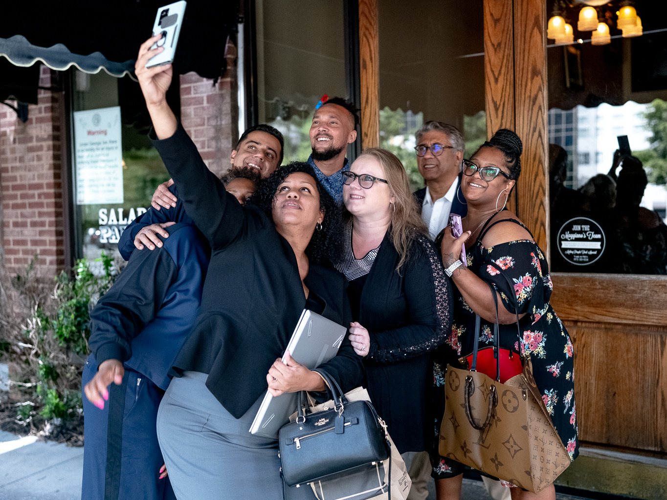 Small business owner checking leads after Local SEO improvements in Palm Bay